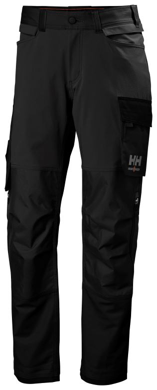 HLAČE HH 77395 OXFORD 4X ČRNE HELLY HANSEN WORKWEAR HLAČE HH 77395 128695