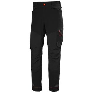 HLAČE HH 77582 KENSINGTON BRZ CNCT, ČRNE HELLY HANSEN WORKWEAR HLAČE HH 77582 129323